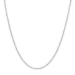 Everlasting Gold 14k Gold Rope Chain Necklace