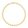 Everlasting Gold 10k Gold Stampato Heart Bracelet -Fleece Shop 3675343