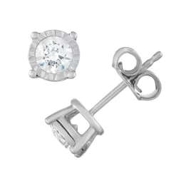 10k Gold 1/2 Carat T.W. Diamond Stud Earrings