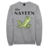 Men's Disney Princess and the Frog Her Naveen Sweatshirt -Fleece Shop 4299482