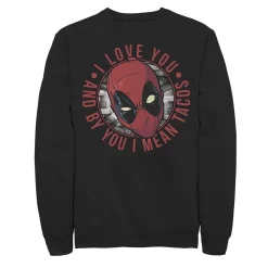 Men's Marvel Deadpool Fourth Wall Valentine's Sweatshirt