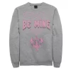 Men's Marvel Spider-Man Be Mine Web Heart Sweatshirt -Fleece Shop 4299658