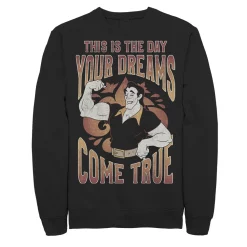 Men's Disney Villains Gaston The Day Your Dreams Come True Sweatshirt