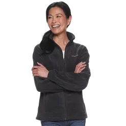 Women's Columbia Benton Springs Zip-Front Fleece Jacket 71 Women's Columbia Benton Springs Zip-Front Fleece Jacket -Fleece Shop 4505753 Black