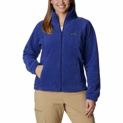Women's Columbia Benton Springs Zip-Front Fleece Jacket 72 Women's Columbia Benton Springs Zip-Front Fleece Jacket -Fleece Shop 4505753 Dark Sapphire