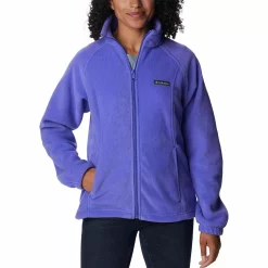 Women's Columbia Benton Springs Zip-Front Fleece Jacket 88 Women's Columbia Benton Springs Zip-Front Fleece Jacket -Fleece Shop 4505753 Purple Lotus