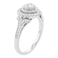 Lovemark 10k Gold 1/2 Carat T.W. Diamond Engagement Ring -Fleece Shop 4568569 ALT