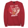 Men's Marvel Mighty Heart Comic Sweatshirt -Fleece Shop 4841138