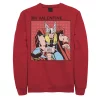 Men's Marvel Thor My Valentine Comic Sweatshirt 1 Men's Marvel Thor My Valentine Comic Sweatshirt -Fleece Shop 4841140