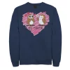 Men's Star Wars Valentines Don't Porget Sketch Heart Sweatshirt -Fleece Shop 4841580 Navy