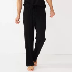 Sonoma Goods For Life® Seriously Soft Pajama Pants -Fleece Shop 5235302 Black