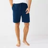 Men's Sonoma Goods For Life® Seriously Soft Pajama Shorts -Fleece Shop 5236603 Blue Hexagon Geo