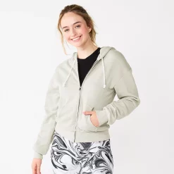 Juniors' SO® Favorite Long Sleeve Zip-Up Hoodie