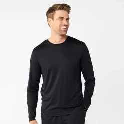 Men's Sonoma Goods For Life® Seriously Soft Tee -Fleece Shop 5639268 Mineral Black Solid