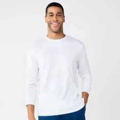 Men's Sonoma Goods For Life® Seriously Soft Tee -Fleece Shop 5639268 Modern White Solid