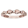 10k Rose Gold Diamond Accent Heart Ring -Fleece Shop 5706907