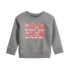 Toddler Jumping Beans® "Cupid Crew" Fleece Sweatshirt 2 Toddler Jumping Beans® "Cupid Crew" Fleece Sweatshirt -Fleece Shop 5832300
