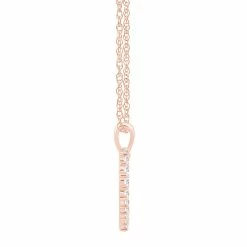 Alyson Layne 14k Gold 1/2 Carat T.W. Diamond Heart Pendant Necklace -Fleece Shop 6006762 ALT