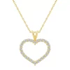 Alyson Layne 14k Gold 3/4 Carat T.W. Diamond Heart Pendant Necklace -Fleece Shop 6006763 14k Gold